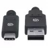 USB-C uz USB-A kabelis Manhattan 354974 2 m vīrieša-vīrieša