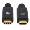 USB-C kabelis Manhattan USB315CC2M 2 m vīrišķais–vīrišķais melns