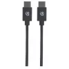 Manhattan USB-C uz USB-C kabelis, 2 m, vīrietis–vīrietis, melns, 480 Mb/s (USB 2.0), 3A, ātrgaitas USB, mūža garantija, ekvivalents USB2CC2M