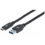 USB-C uz USB-A kabelis Manhattan 354981 3 m vīr. pret vīr.