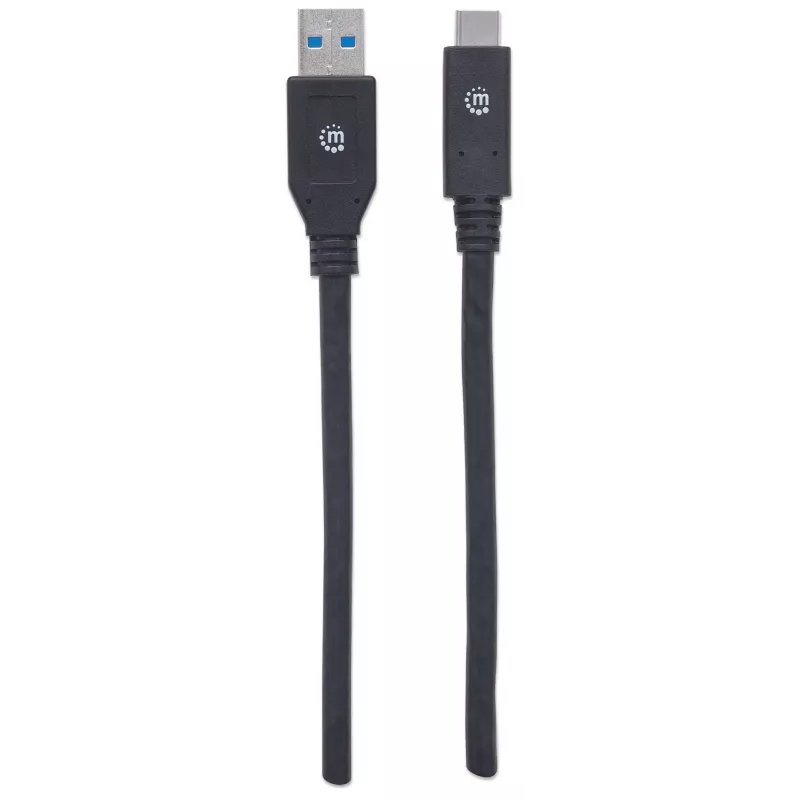 USB-C uz USB-A kabelis Manhattan 354981 3 m vīr. pret vīr.