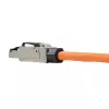 Tīkla kabelis LogiLink MP0040 RJ-45 savienotājs 1m melns metālisks