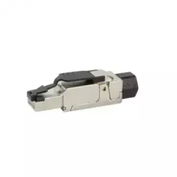 Tīkla kabelis LogiLink MP0040 RJ-45 savienotājs 1m melns metālisks