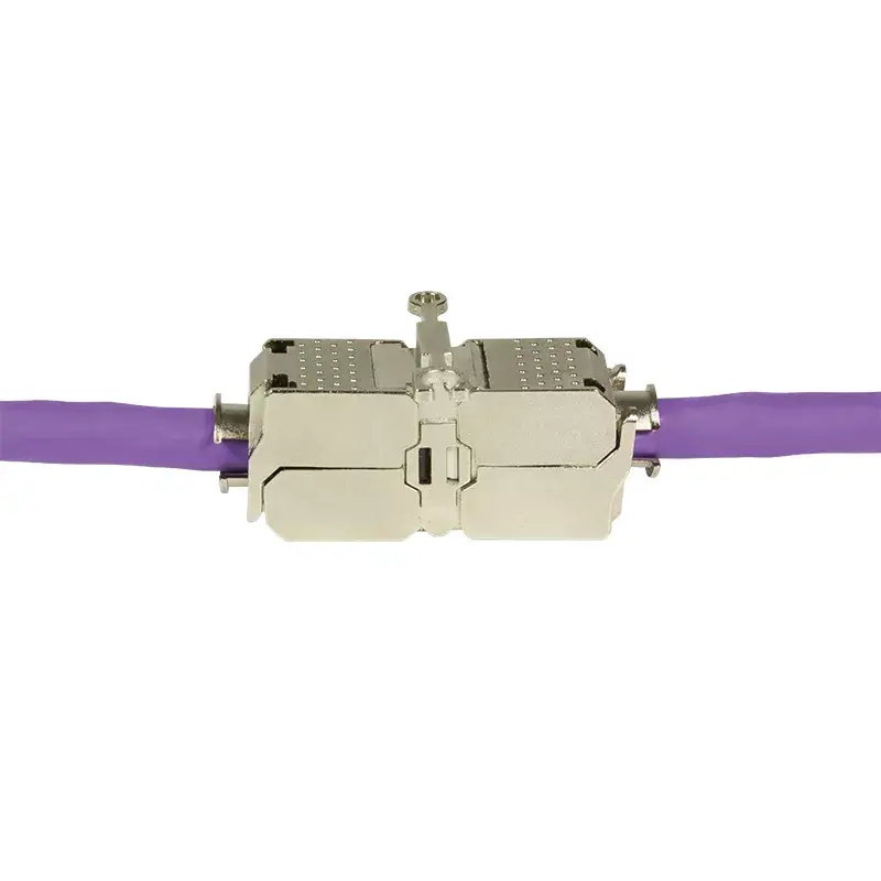 Vadu savienotājs LogiLink MP0041 RJ-45 standarta kabelis metālisks