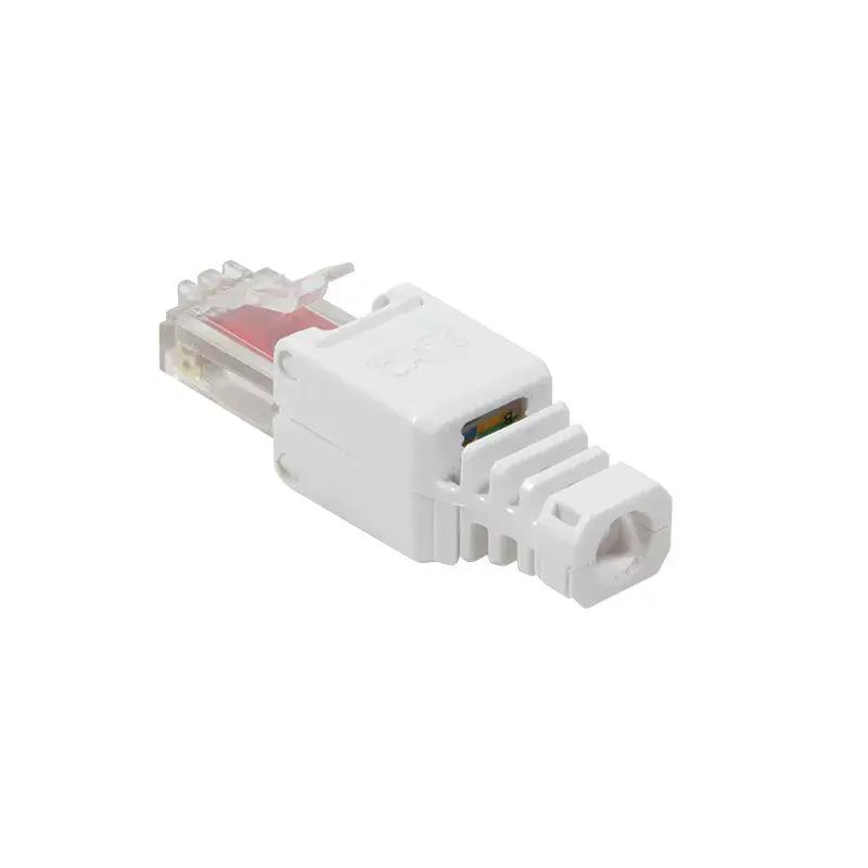 Tīkla kabelis LogiLink MP0025 RJ-45 savienotājs, vīrišķais, balts