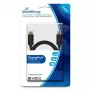 DisplayPort kabelis MediaRange MRCS159 2 m melns