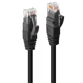 Lindy 45430 tīkla kabelis melns 0,3 m Cat6 U/UTP (UTP)