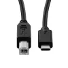 Microconnect USB3.1C2B5 USB kabelis USB 2.0 5 m USB C USB B Melns