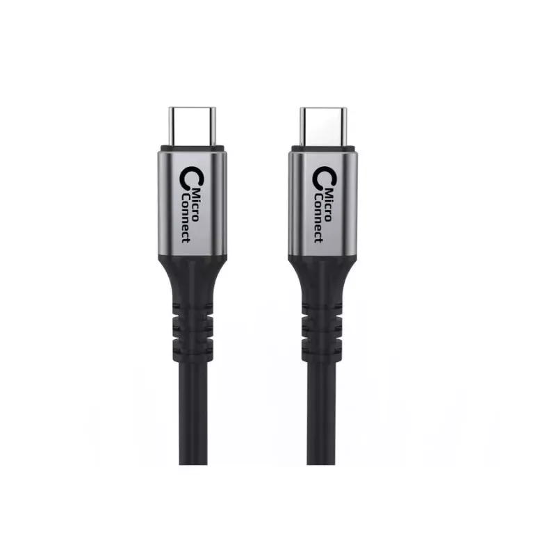 Microconnect USB4CC3 USB kabelis USB4 Gen 3x2 3 m USB C Melns