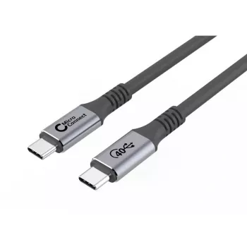 Microconnect USB4CC3 USB kabelis USB4 Gen 3x2 3 m USB C Melns