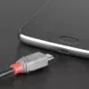 Lindy 3m USB 2.0 Type C to Micro-B kabelis, Anthra Line