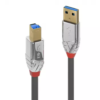 Lindy 5m USB 3.0 Type A to B kabelis, 5Gbps, Cromo Line