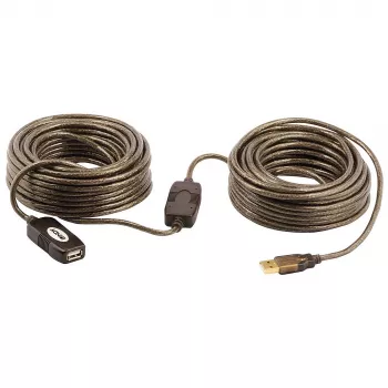Lindy 20m USB 2.0 aktīvais pagarinātājs, 20 m, 0,48 Gbit/s