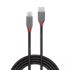 Lindy 2m USB 2.0 Type C to Micro-B kabelis, Anthra Line