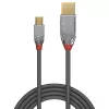 Lindy 5 m USB 2.0 Type A uz Mini-B kabelis, Cromo Line