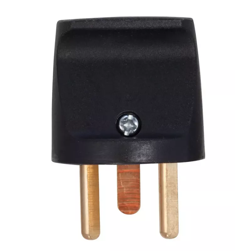 Strāvas kontaktdakšas adapteris MicroConnect GRUEDBSPS melns 140g