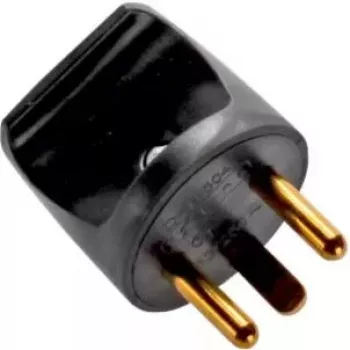 Strāvas kontaktdakšas adapteris MicroConnect GRUEDBSPS melns 140g