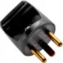 Strāvas kontaktdakšas adapteris MicroConnect GRUEDBSPS melns 140g