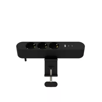 Strāvas rozete Multi Desktop MicroConnect MC-MDPS-EU3-30W — 3 ligzdas, 30W