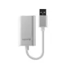 Audio pārveidotājs Lindy USB Type A to Audio Converter, sudraba/balts, 25 g