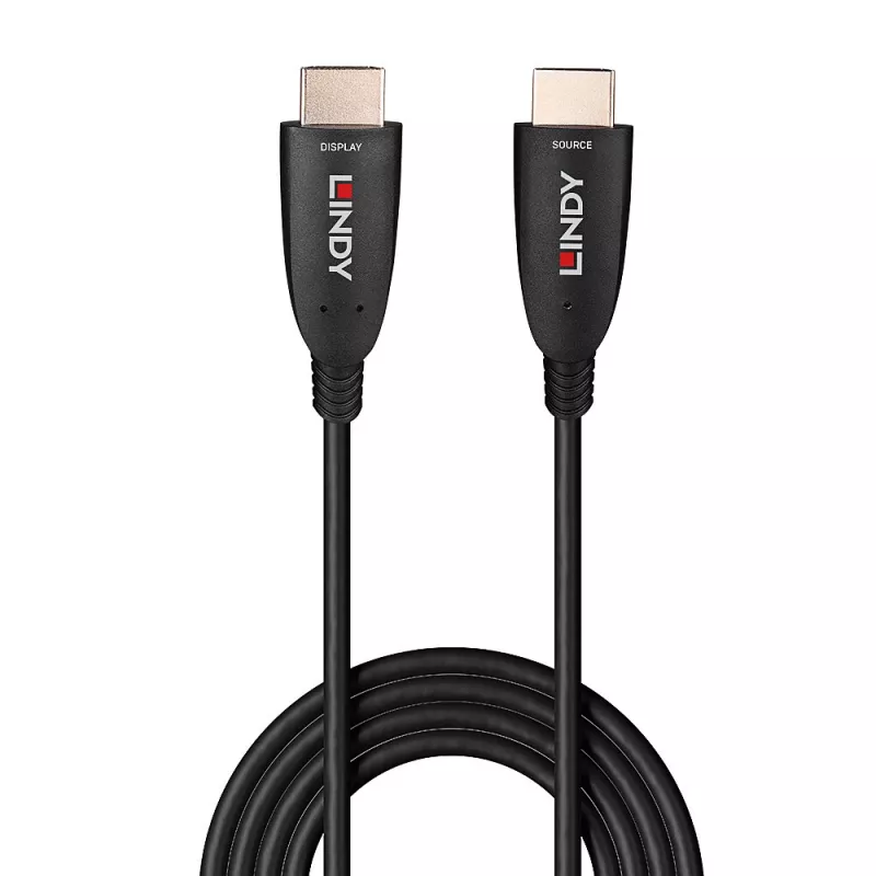HDMI kabelis Lindy 38513 30m HDMI Type A Male 2.1 48 Gbit/s melns