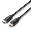 Lindy 40m optiskās šķiedras hibrīda HDMI 8K60 kabelis, 48 Gbit/s, melns