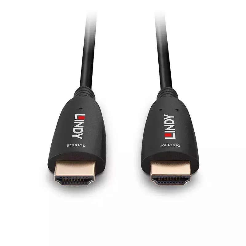 Lindy 50m šķiedru optikas hibrīda HDMI 8K60 kabelis