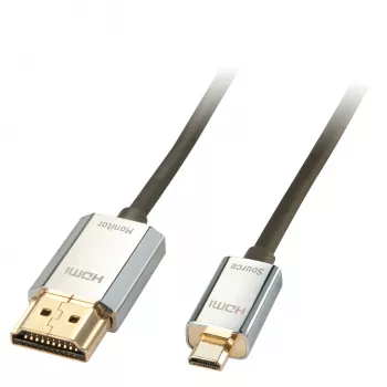 Lindy 3m CROMO Plāns Aktīvs Ātrdarbīgs HDMI 2.0 A/D Kabelis ar Ethernet un 4K atbalstu