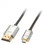 Lindy 3m CROMO Plāns Aktīvs Ātrdarbīgs HDMI 2.0 A/D Kabelis ar Ethernet un 4K atbalstu