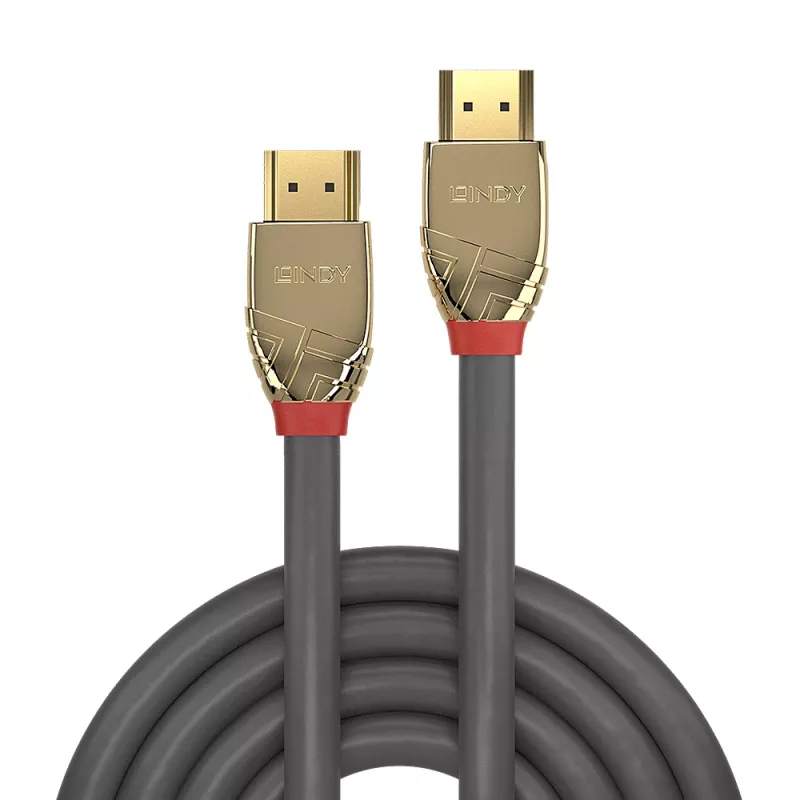 Lindy 7,5 m High Speed HDMI kabelis, Gold Line
