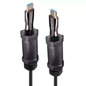 HDMI kabelis Lindy 38527 10 m HDMI A tipa vīrietis–vīrietis HDMI 2.1 48 Gbit/s zelta pārklājuma kontakti melns