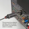 HDMI kabelis Lindy 38527 10 m HDMI A tipa vīrietis–vīrietis HDMI 2.1 48 Gbit/s zelta pārklājuma kontakti melns