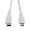 Lindy 1 m USB Type-C uz Lightning kabelis, balts