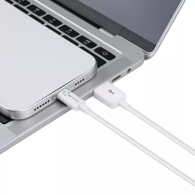 Microconnect ECO-LIGHTNING2 Lightning kabelis 2 m balts