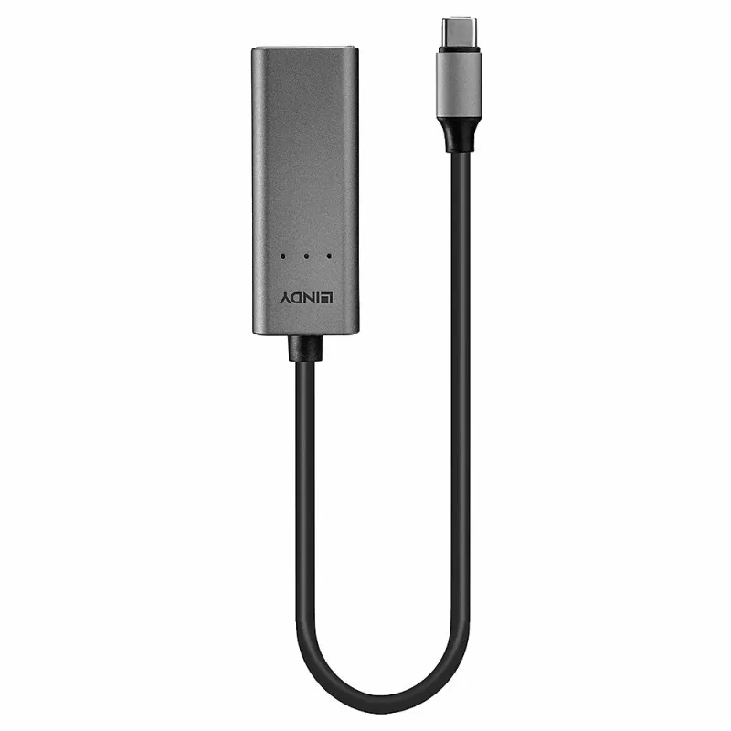 Ethernet pārveidotājs Lindy USB 3.2 Type C 2.5G 43314