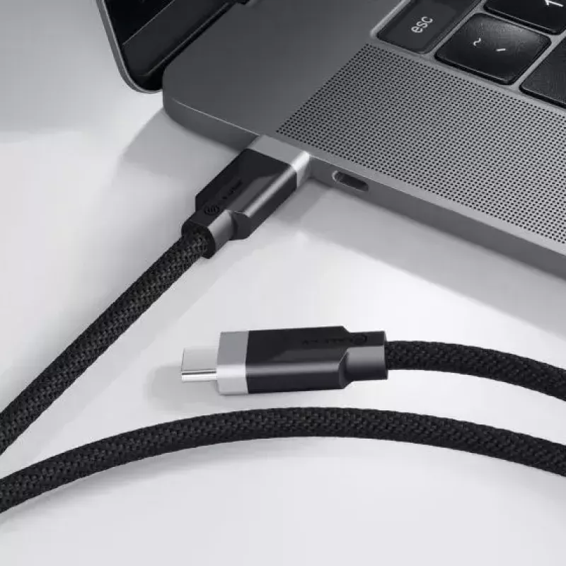 USB-C uz USB-C 3.2 Gen 2 kabelis ALOGIC FUSCC2-SGR 2 m 10 Gbit/s melns/pelēks