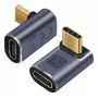 USB-C adapter TECHLY IADAP-USB4C-40G — USB-C uz USB4, 40 Gbps datu pārraide