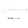 USB-C uz diviem USB-C adapteris j5create JCA164-N 3840x2160 240Hz