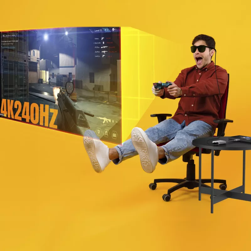 USB-C uz diviem USB-C adapteris j5create JCA164-N 3840x2160 240Hz