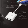 USB-C uz diviem USB-C adapteris j5create JCA164-N 3840x2160 240Hz