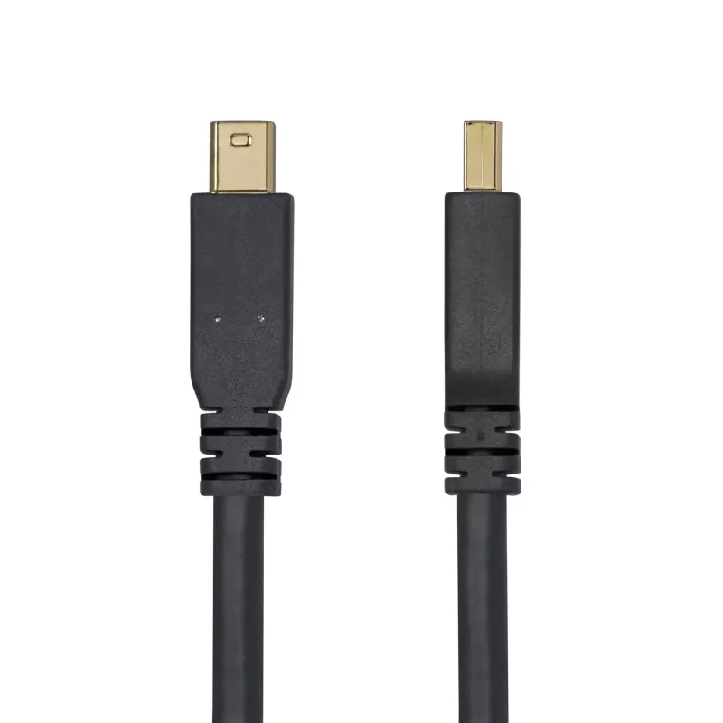 StarTech.com 10 pēdas (3 m) Mini DisplayPort uz DisplayPort 1.4 kabelis – 8K 60 Hz/4K 120 Hz HBR3 HDR, UHD mDP uz DP 1.4 vads, Ultra HD monitors/video kabelis