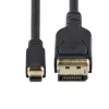 StarTech.com 10 pēdas (3 m) Mini DisplayPort uz DisplayPort 1.4 kabelis – 8K 60 Hz/4K 120 Hz HBR3 HDR, UHD mDP uz DP 1.4 vads, Ultra HD monitors/video kabelis