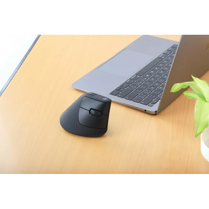 Bezvadu pele Manhattan Ergonomic Vertical, labās rokas, RF