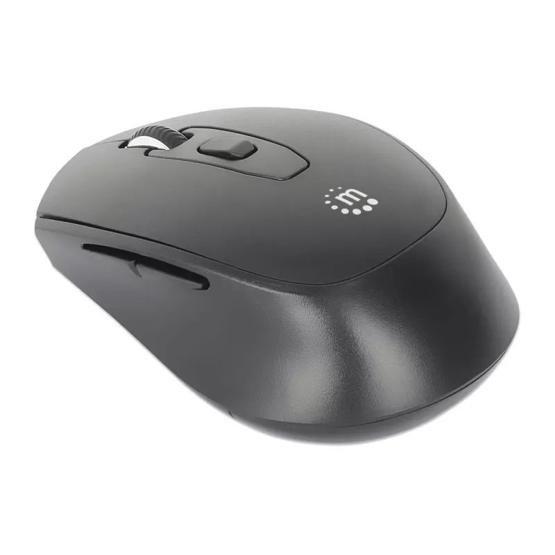 Manhattan MW6200 bezvadu pele, USB-A nano uztvērējs, melna