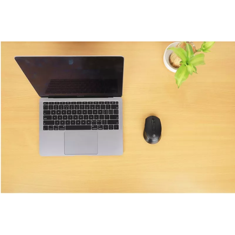 Manhattan MW6200 bezvadu pele, USB-A nano uztvērējs, melna