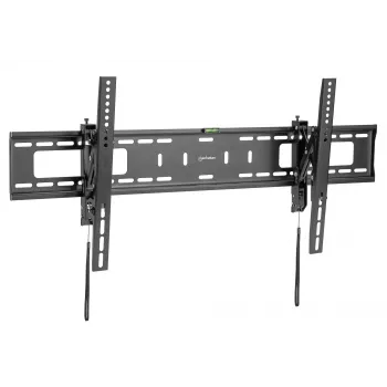 Manhattan TV & Monitor Mount Anti Theft Wall Tilt 43-100 Melns VESA 200x200 līdz 800x400mm Max 75kg