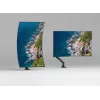Manhattan TV & Monitor statīvs galda pilnas kustības gāzes atspere 13-42 melna