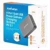 Lādētājs Manhattan ar četriem USB-C PD portiem, 140 W uz portu, 240 W kopā
