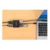 Daudzportu adapteris Manhattan 154321 USB Type-C uz 2 HDMI USB-A Power Delivery 100W
