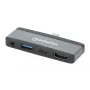 USB-C ceļojumu dokstacija Manhattan 190404 4 porti HDMI USB-A USB-C 3,5 mm